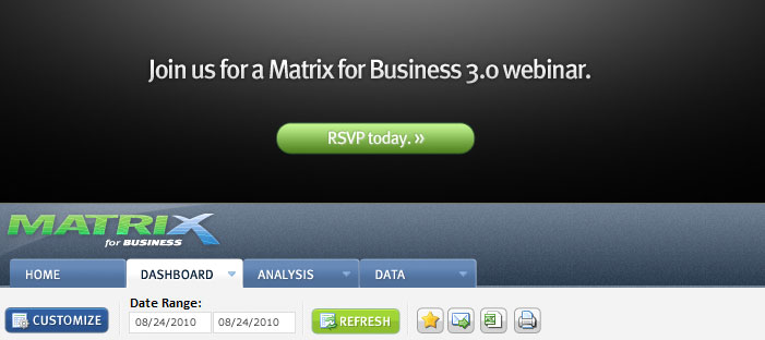 Matrix for Business - Know more do more - Rapid Analytics & Reporting